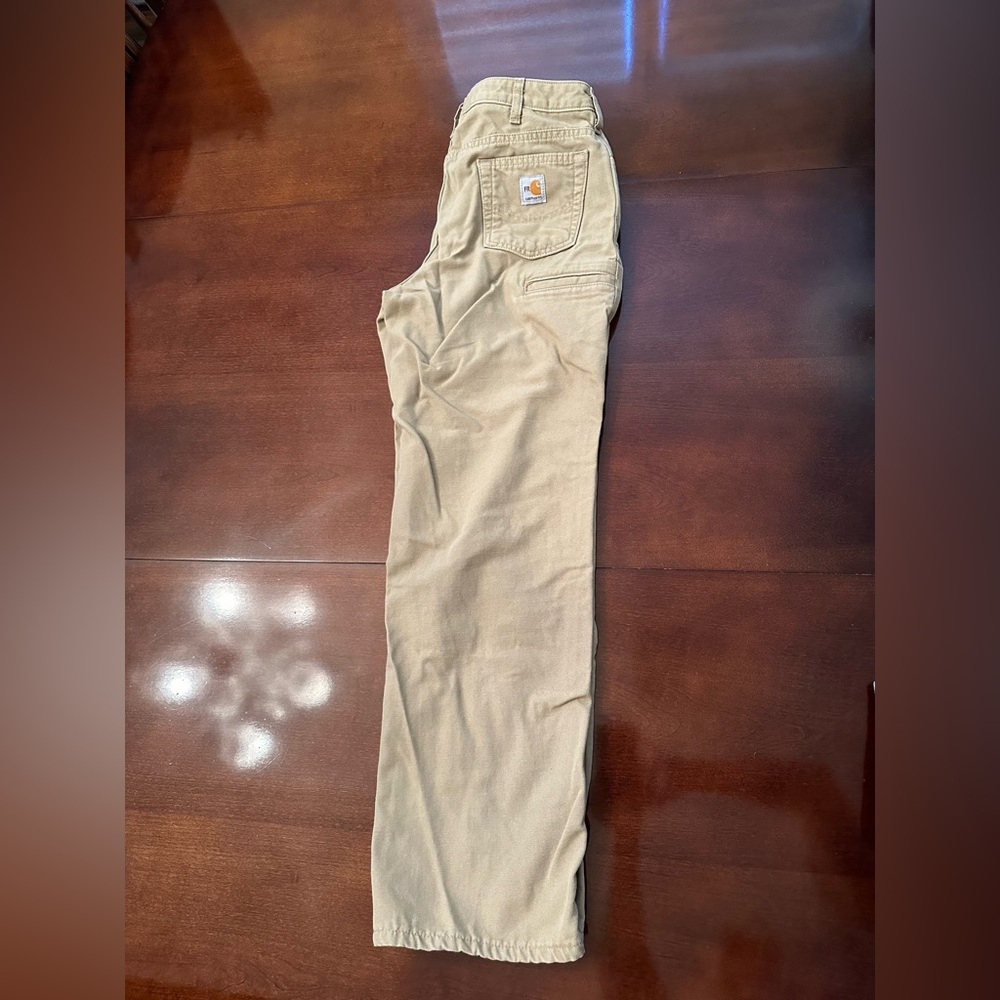 Carhartt FR khaki pants.